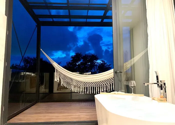Pousada Glass Jungle With Amazing Views -10 Min Dt Playa del Carmen