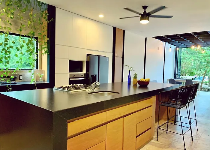 Pousada Glass Jungle With Amazing Views -10 Min Dt Playa del Carmen